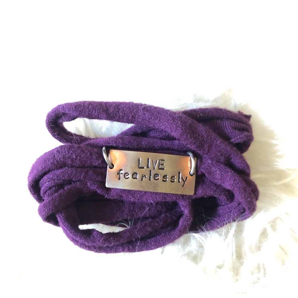 Copper and Cotton Bracelet